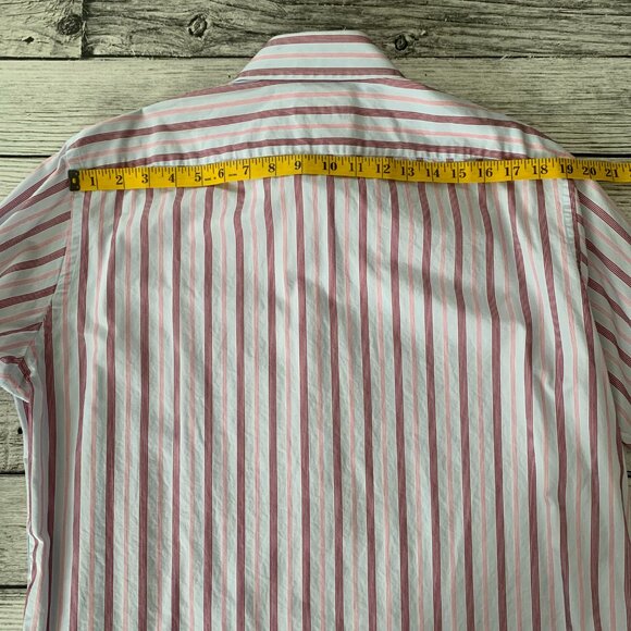 Boss Hugo Boss Striped Button Down Dress Shirt - Picture 9 of 12